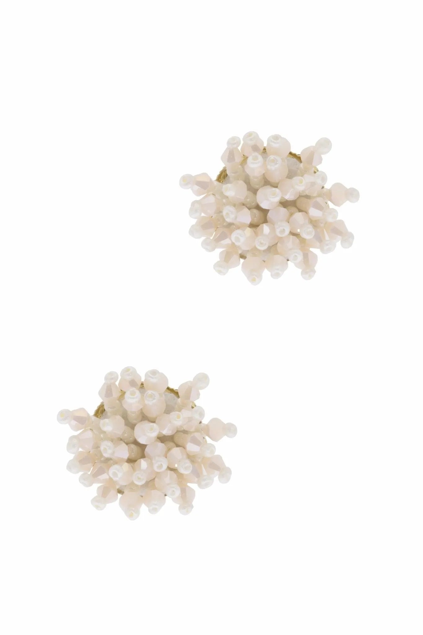 Sparkling Glass Bead Cluster Stud Earrings for Women - Elegant Dainty Jewelry Gift for Birthday, Anniversary & Everyday Wear