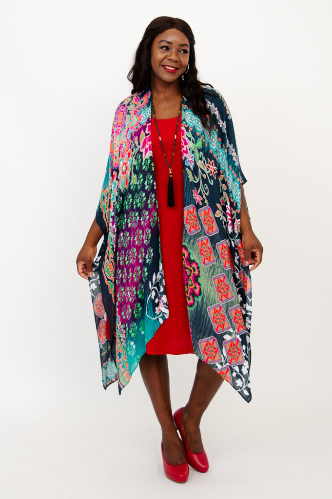Darcy Fleuri One Size Floral Print Dress - Perfect for Casual Outings, Parties, and Special Occasions
