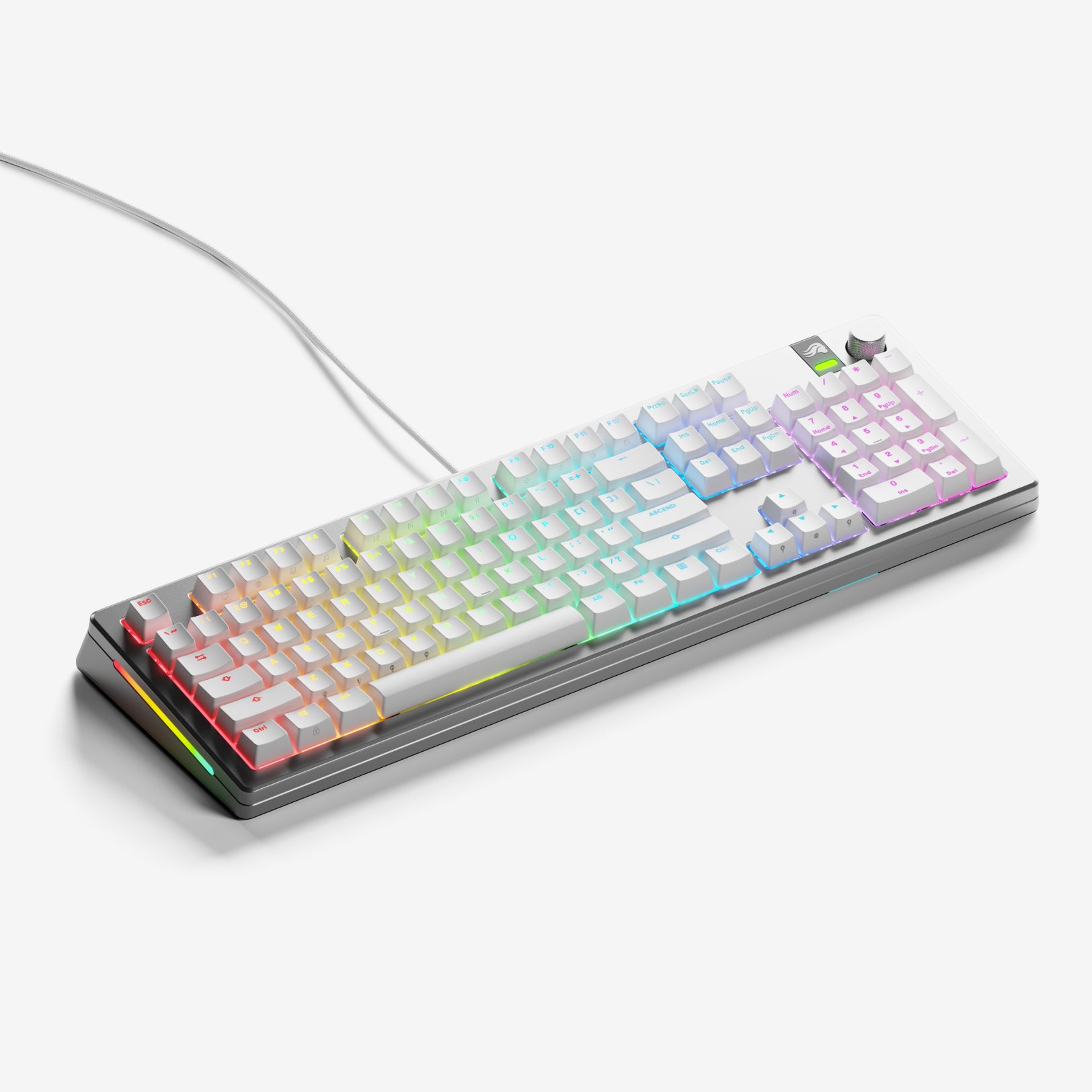 GMMK 3 PRO 96% Hot-Swappable Mechanical Gaming Keyboard - RGB Backlit, USB-C, Prebuilt for PC & Mac - Perfect for Gaming, Coding & Office Work