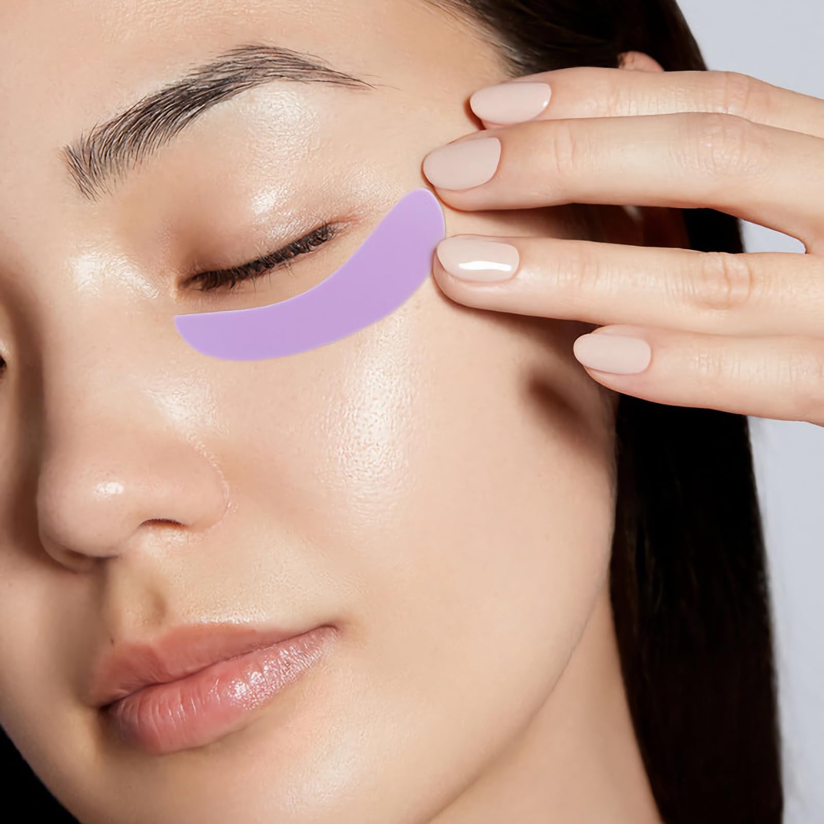 Reusable Gel Eye Ice Packs for Dark Circles & Puffiness Relief - 5 Pairs Silicone Under Eye Cooling Pads for Soothing & Refreshing - Perfect for Post-Surgery, Migraine, Allergies & Beauty Routine