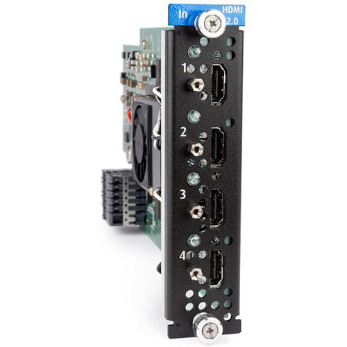 Barco R9004791 Event Master Quad 4K HDMI 2.0 Input Card - Professional AV Equipment for Live Events, Digital Signage & Broadcast Studios
