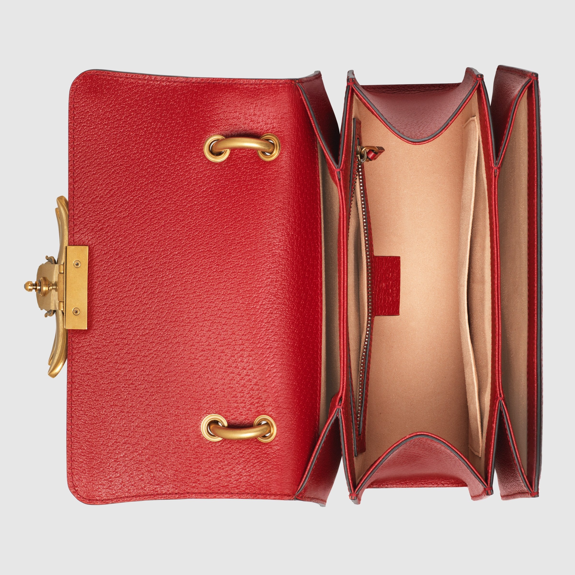 Gucci Queen Margaret GG Small Top Handle Bag in Red - Luxury Leather Handbag for Women, Perfect for Work, Parties & Everyday Use