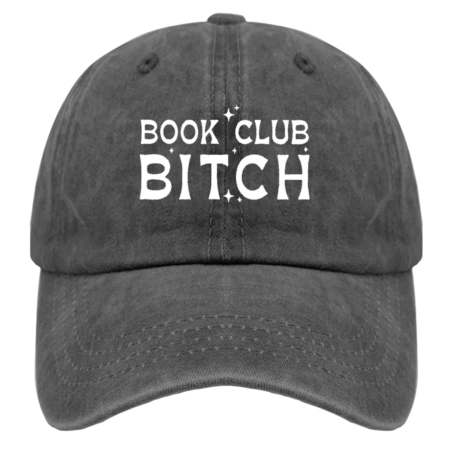 Custom Book Club Bitch Baseball Cap for Men - Pigment Black Golf Hat, Stylish Gift for Girlfriends, Beach & Outdoor Activities | Perfect for Golfing, Beach Trips, and Casual Wear