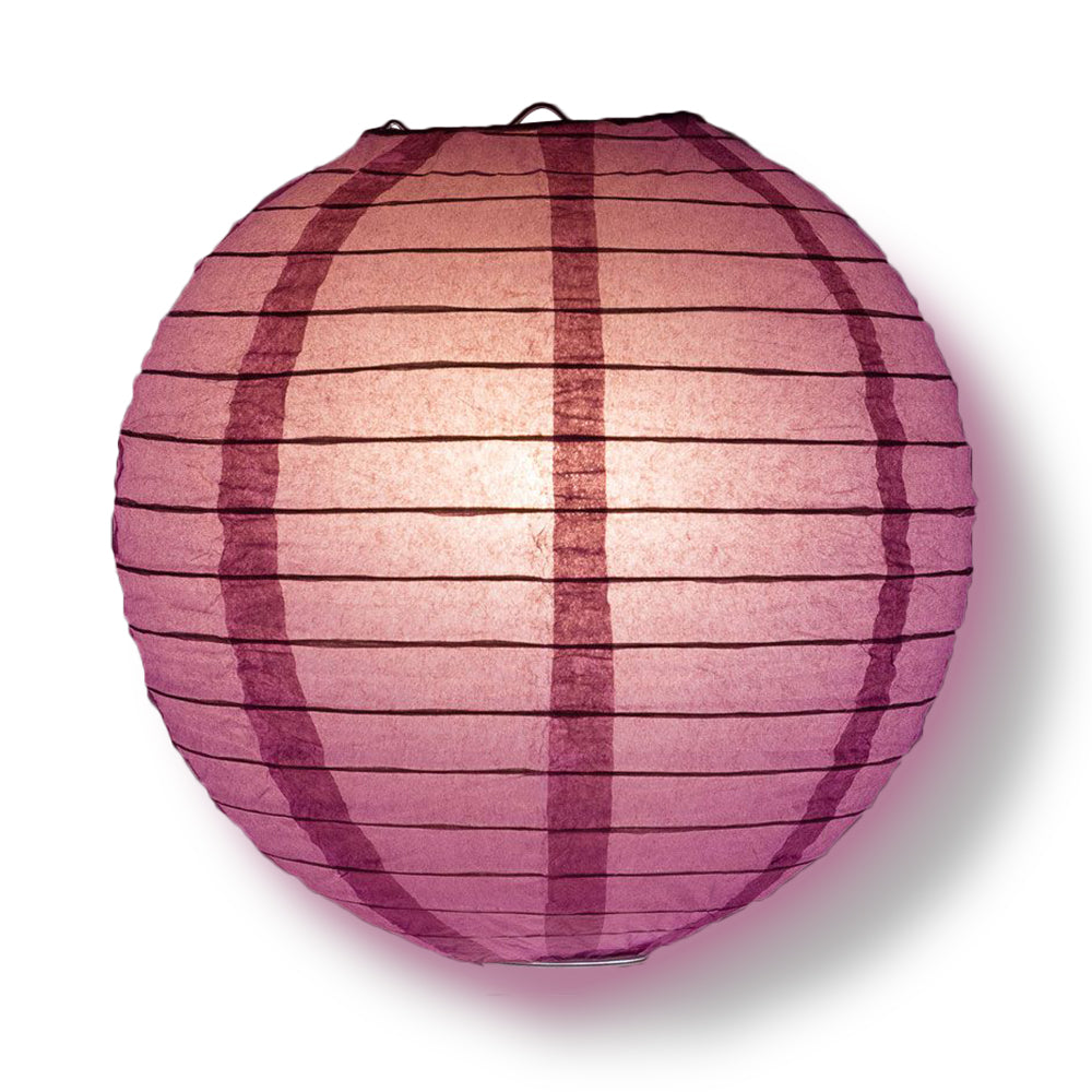 12-Piece Violet & Orchid Paper Lantern Set - Chinese Hanging Decorations for Weddings, Parties & Events (12/10/8 Inch) - Perfect for Indoor/Outdoor Celebrations, Home Decor & Festival Lighting
