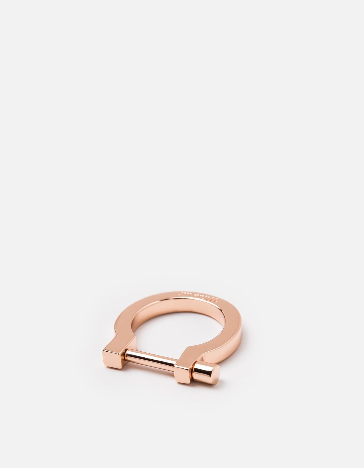 Modern Screw Cuff Ring - Rose Gold Plated Adjustable Bangle Bracelet for Women | Perfect for Parties, Weddings & Everyday Fashion Accessories
