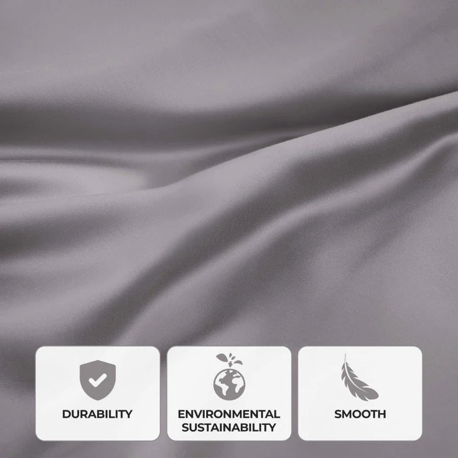 Premium 300 Thread Count Modal Bed Sheet Set from Beechwood - Deep Pocket Fitted Sheets for Queen/King Size Beds - Ultra Soft & Breathable Bedding for All-Season Comfort