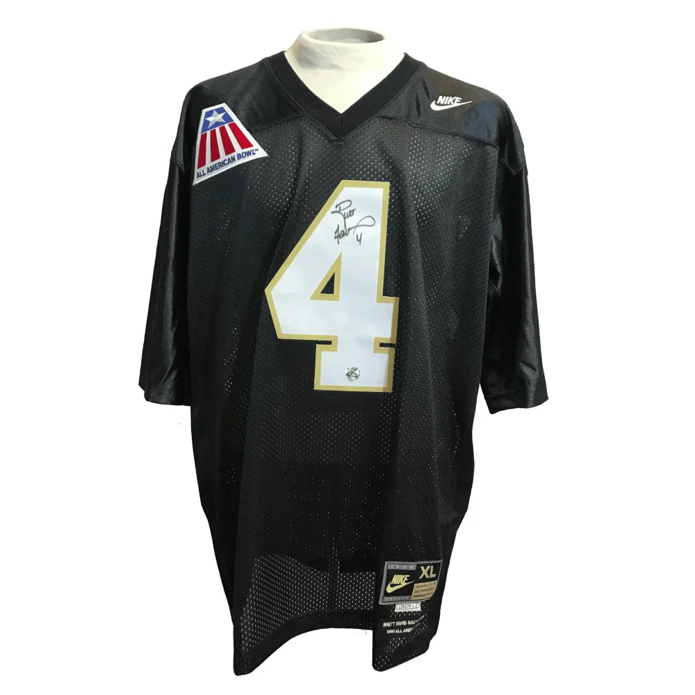 Authentic Brett Favre Signed Southern Miss Golden Eagles Jersey with COA & Hologram - Perfect for Collectors, Sports Memorabilia Displays, and Football Fan Gifts