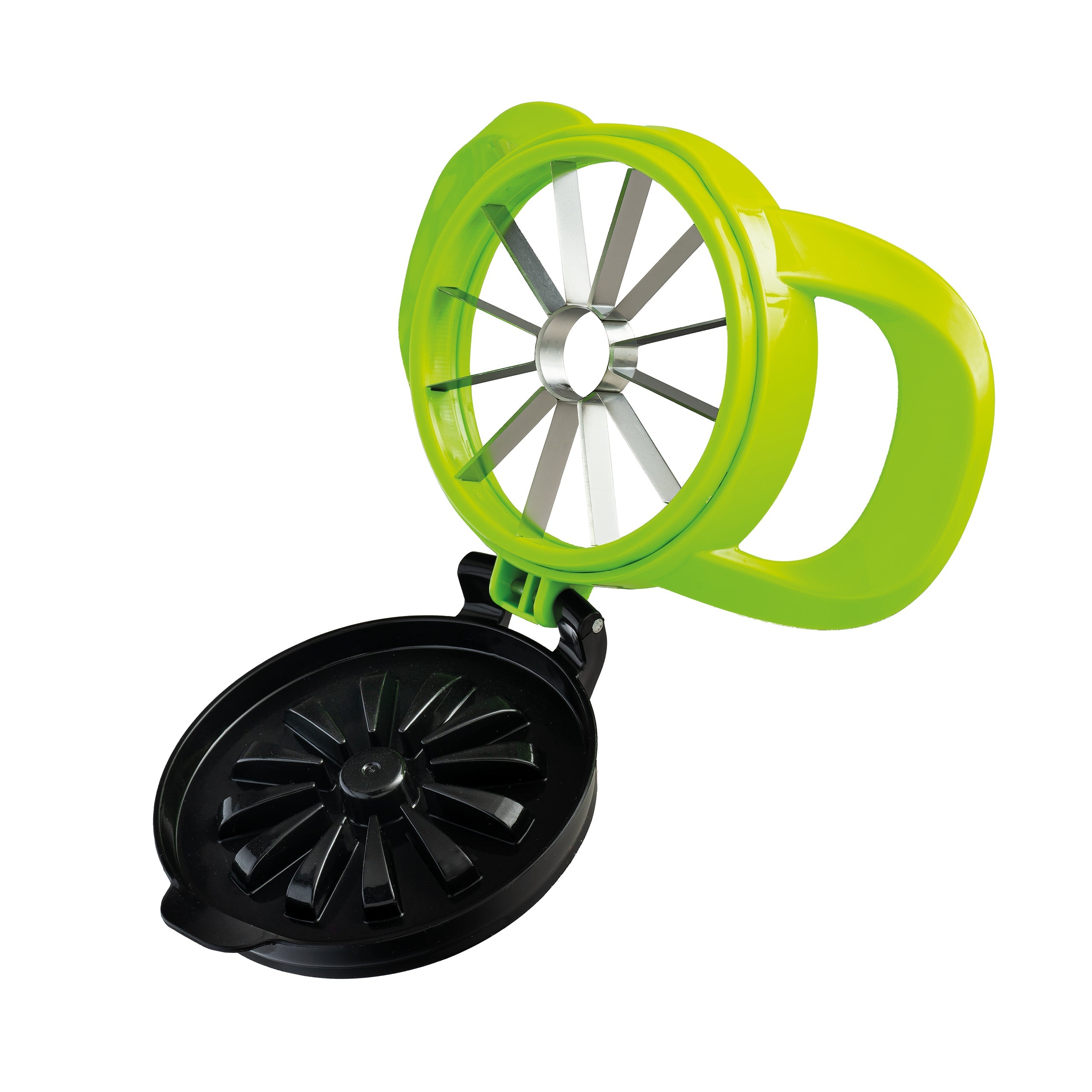 Premium Stainless Steel Apple Cutter with 8 Slices - Easy Fruit Slicer for Apples, Pears & Potatoes - Perfect for Snacks, Salads, Baking & Kids Lunch Boxes