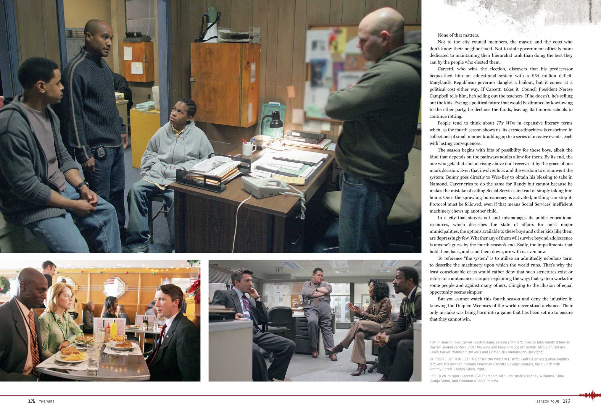 The Wire Book - Complete Visual History for TV Fans & Coffee Tables
