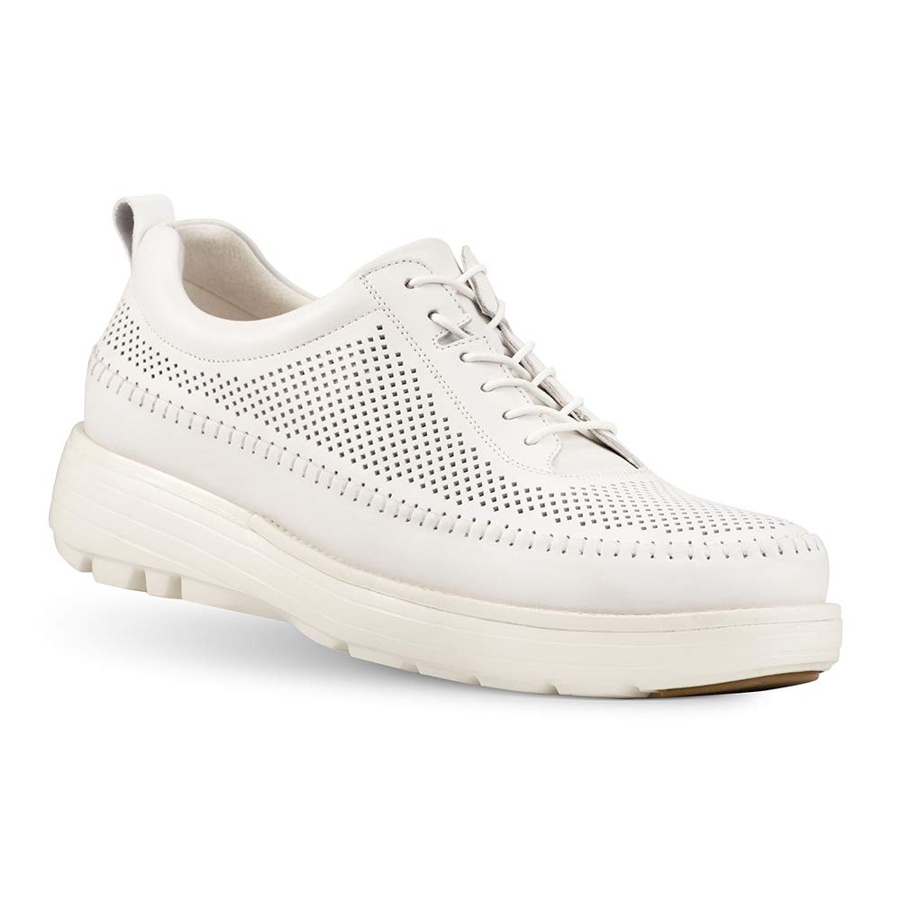 Gravity Defyer Men's G-Defy Osage Casual Shoes - Shock Absorbing Leather Walking Shoes for Plantar Fasciitis Relief | Comfortable & Breathable for Work, Travel & Everyday Wear