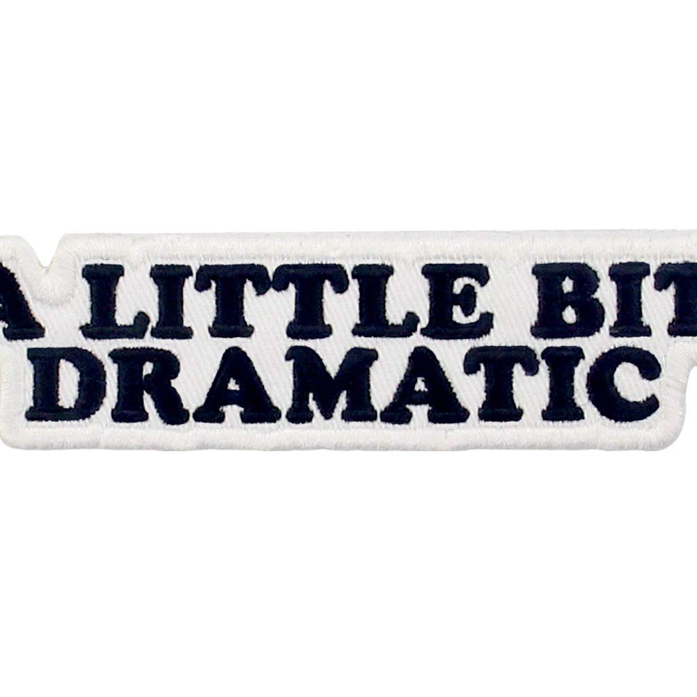 Dramatic Embroidered Patch for Biker Jackets - Iron On & Sew On Emblem for DIY Clothing & Accessories | Perfect for Denim, Leather, Backpacks & Motorcycle Gear