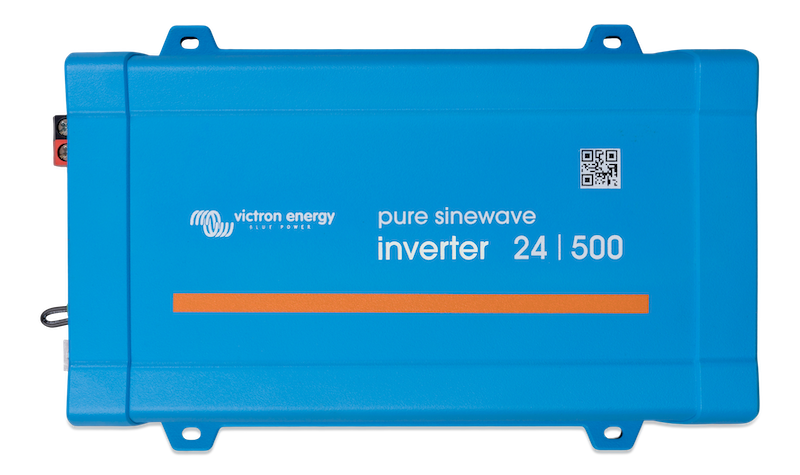 Phoenix 24V 500W Pure Sine Wave Power Inverter with VE.Direct Port - Perfect for RVs, Boats & Off-Grid Solar Systems (120V Output)
