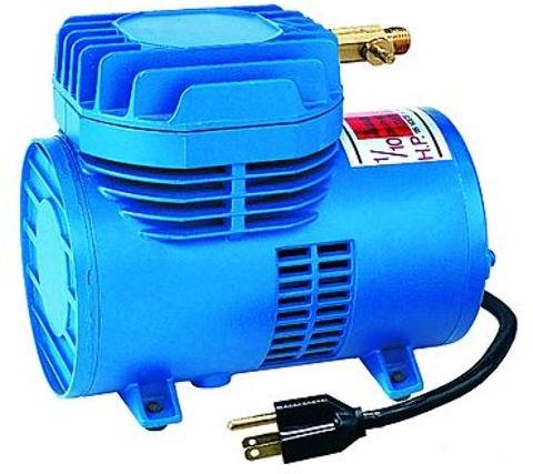Paasche D-500 Airbrush Air Compressor - Professional 1/5 HP Quiet Compressor for Artists & Hobbyists - Perfect for Painting, Crafting & DIY Projects (SKU# 1841372MA)