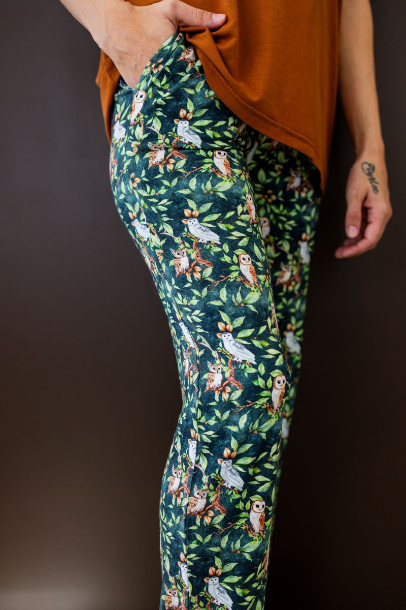 Night Owl Women's Modal Jersey Joggers - Soft Stretchy Lounge Pants for Yoga, Running & Home Comfort