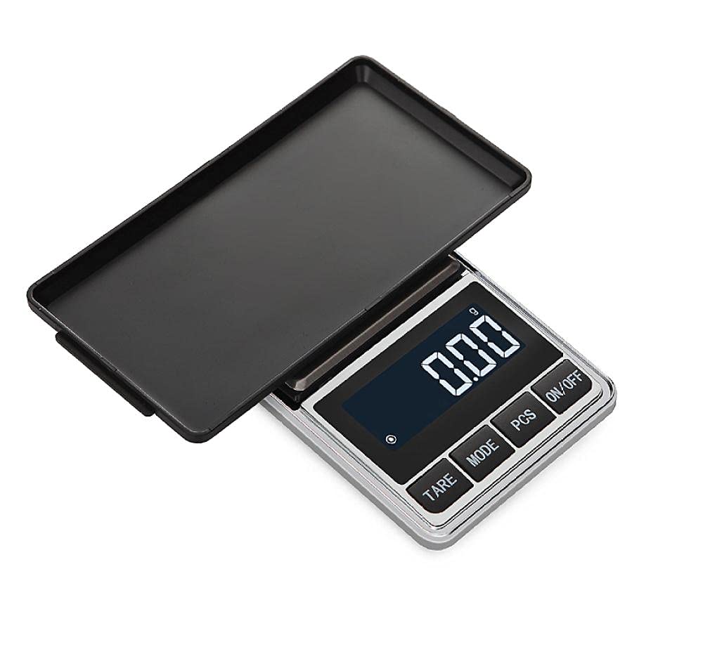Precision Digital Jewelry Scale 100g x 0.01g - Portable Mini Gram Scale for Gold, Silver, Gemstones & Kitchen Use - Perfect for Jewelers, Cooks & DIY Crafts