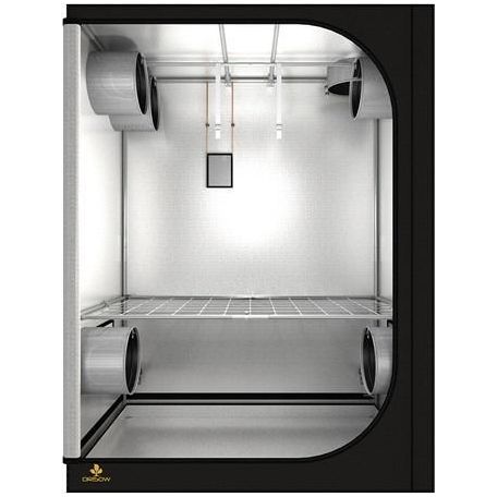Secret Jardin Dark Room V3 DR150 5x5x7.8 Feet Hydroponic Grow Tent for Indoor Plant Cultivation - Perfect for Home Gardening, Hydroponics, and Seed Starting