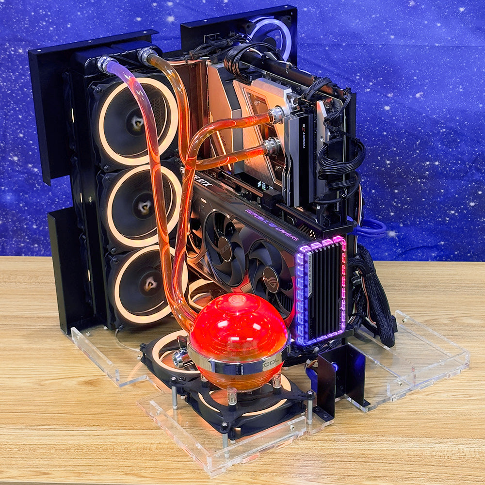 Star Trek Borg Fusion Cube ATX PC Case - Unique Gaming Computer Case for Sci-Fi Fans | Perfect for Conventions, Gaming Setups & Collectors