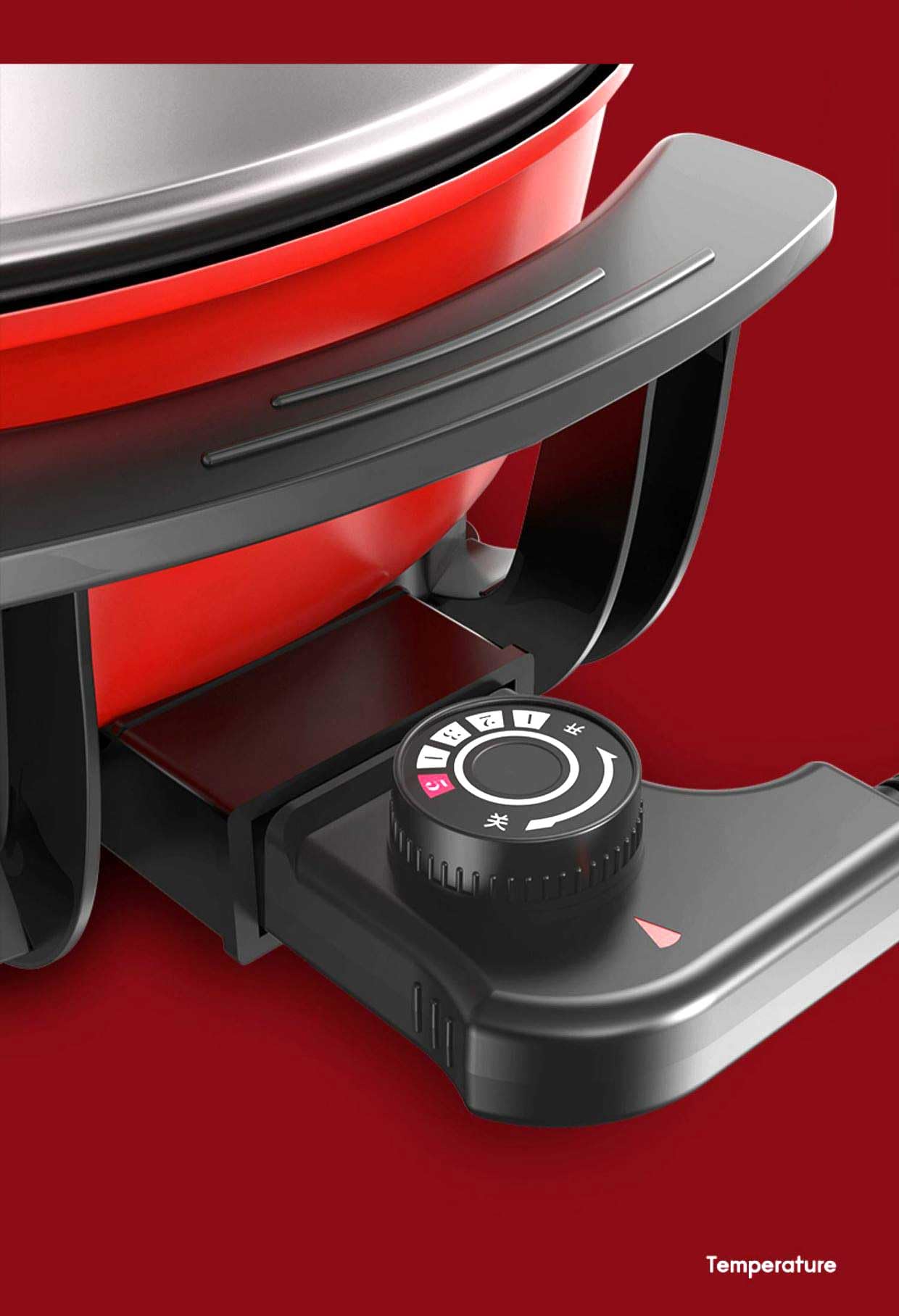 Nonstick Electric Griddle Skillet - 2-in-1 Divided Hot Pot & Frying Pan for Shabu Shabu, Korean BBQ, and Stir Fry - Fast Heating Countertop Cooking Appliance for Home Kitchen and Party Entertaining