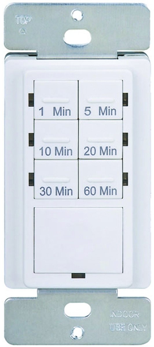 GIDDS-106798 White Timer Switch - Automatic On/Off Control for Lights & Appliances - Perfect for Home, Office & Outdoor Use