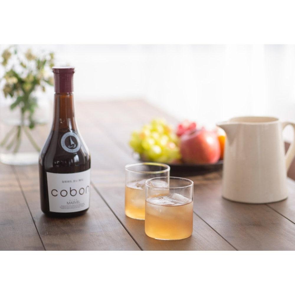 Organic Cobon Marvel N 525 Natural Yeast Vegan Fermented Drink - 525ml Bottle | Probiotic Health Beverage for Gut Wellness & Digestion | Perfect for Vegan Diets & Healthy Lifestyle