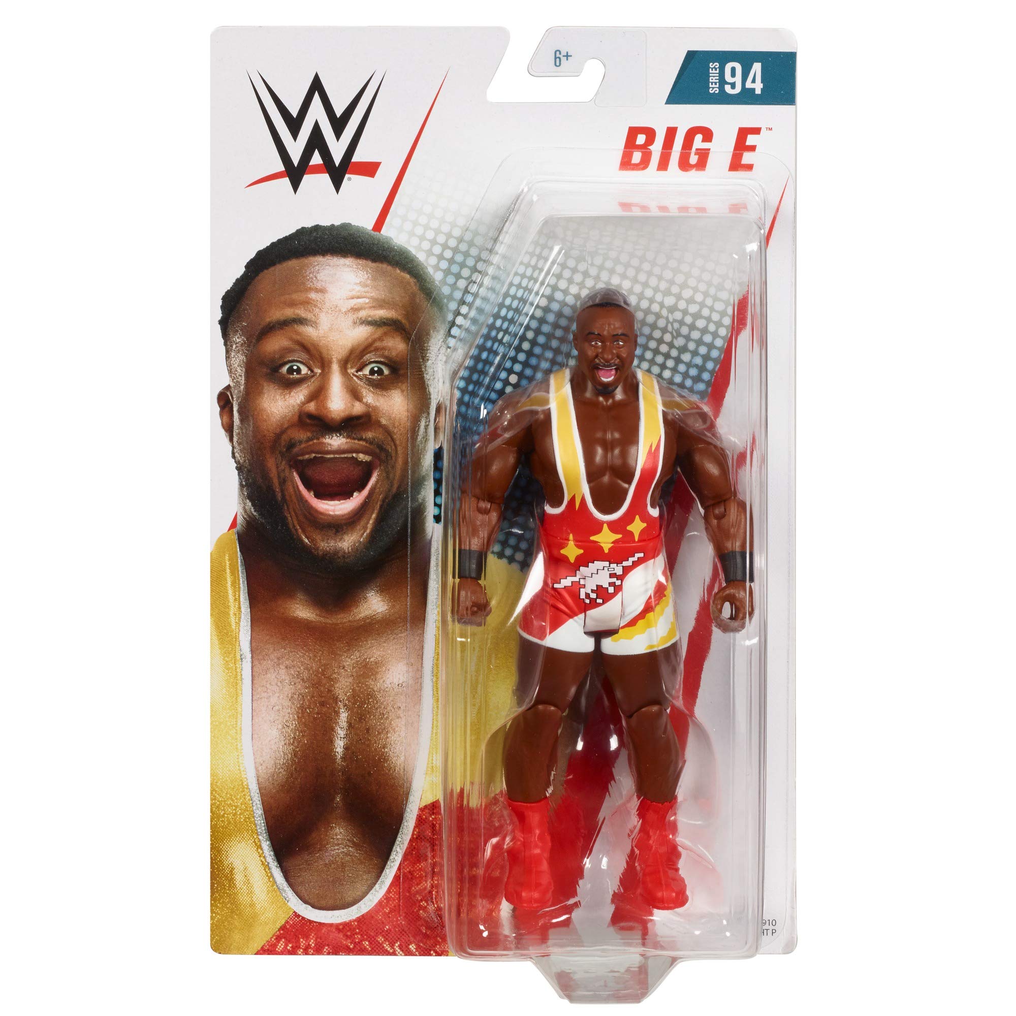 WWE Big E Action Figure - Collectible Wrestling Toy for Kids & Adults - Perfect for Play, Display & Gifts