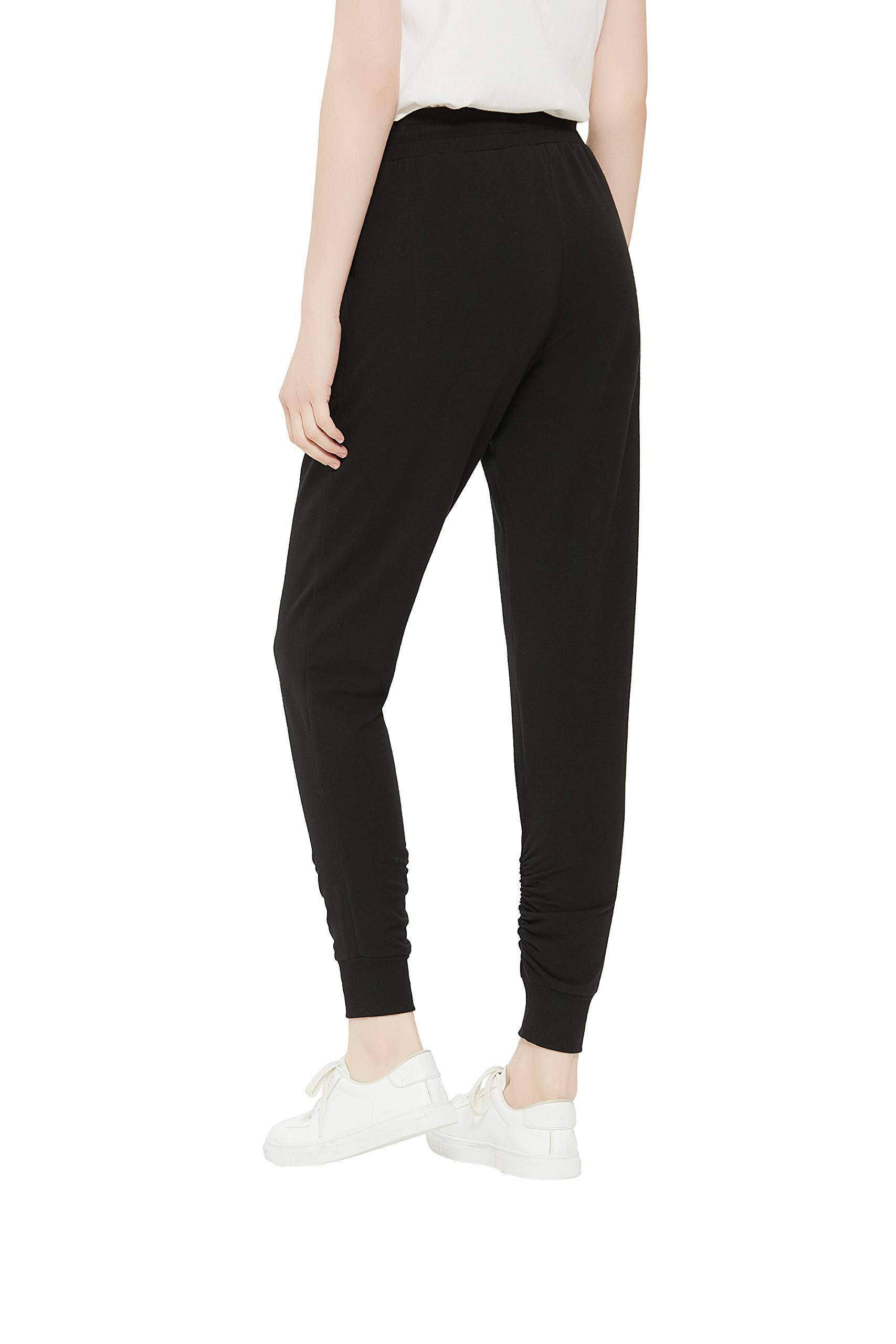 Super Soft Women's Jogger Pants - Mid-Rise Slim Fit Yoga Pants with Pockets for Running, Workout & Lounge Wear