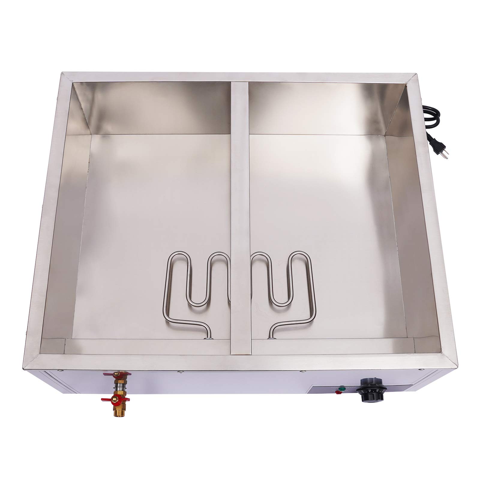 6-Pan Commercial Food Warmer - Stainless Steel Electric Soup Warmer & Bain Marie for Restaurants | Keep Food Hot for Buffets, Catering & Table Service