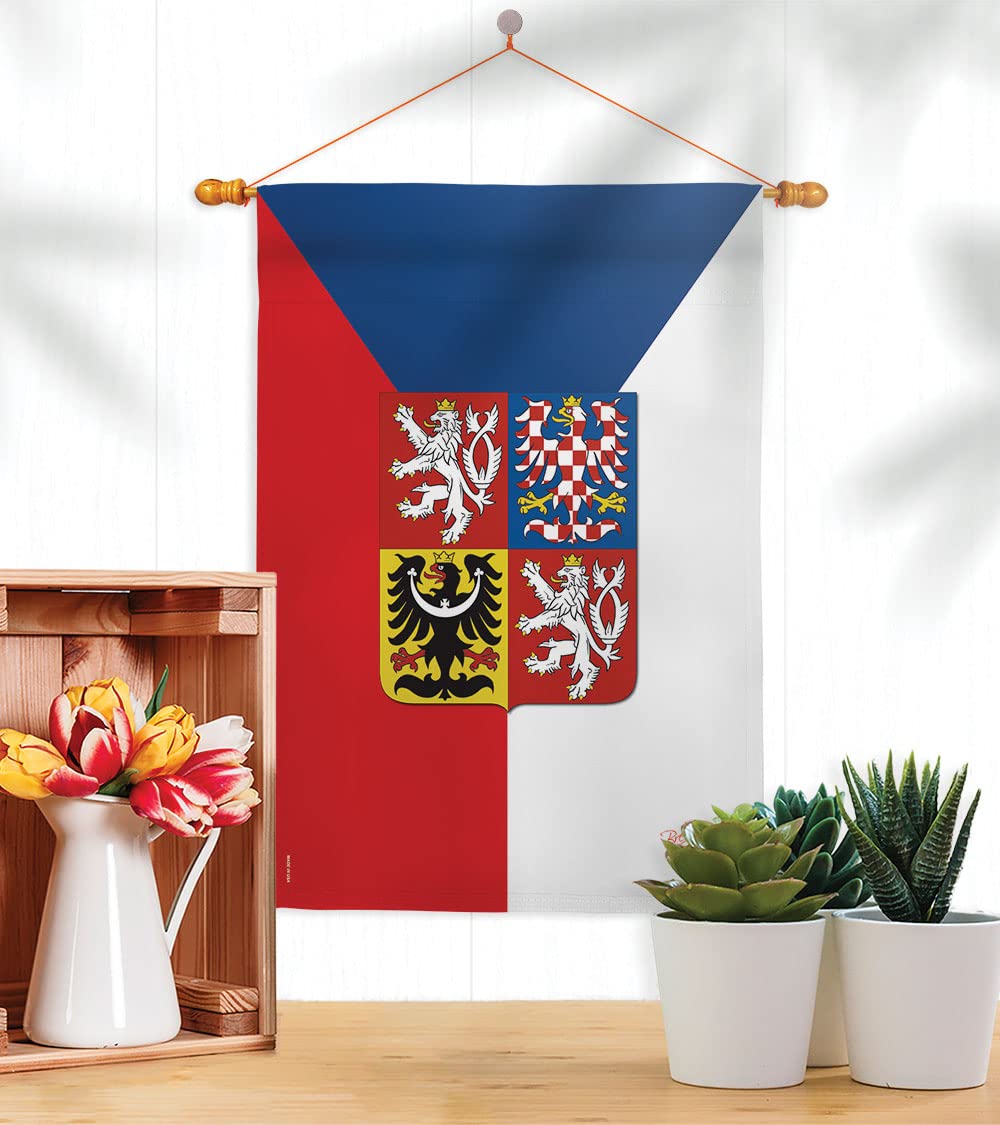Czech Nationality Decorative Flag Set 28