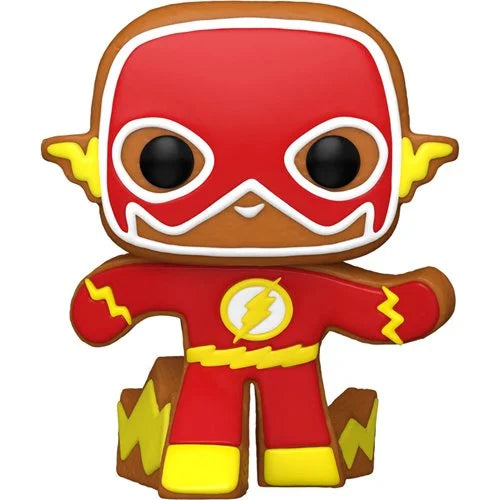 DC Heroes Holiday Pop! Vinyl Figure - Gingerbread The Flash Collectible [447] - Perfect for Christmas Decorations & Superhero Gifts