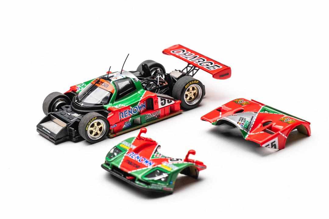 PREORDER - MotorHelix 1:64 Scale Mazda 787B RENOWN #55 Le Mans 24H Winner Diecast Model Car - Perfect for Collectors, Display & Racing Enthusiasts