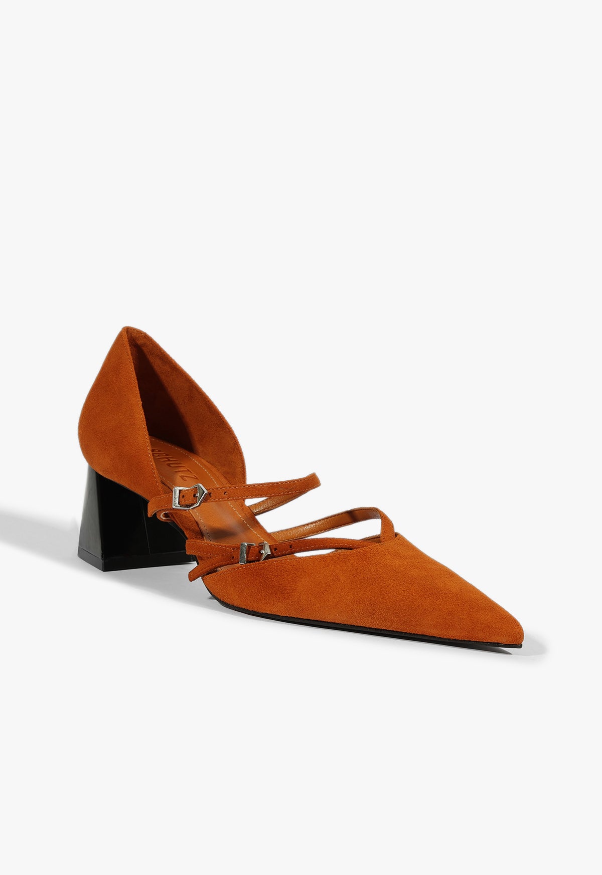 Rue Suede Pump R25 - Mid Heel Height 3