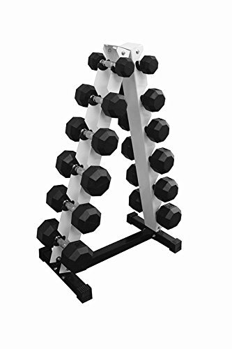 Ader Dumbbell Rack - Heavy Duty Dumbbell Storage Stand for Home Gym, Garage & Fitness Studio - Organize Weights Up to 1000 lbs - Space Saving Workout Equipment for Strength Training & Weightlifting