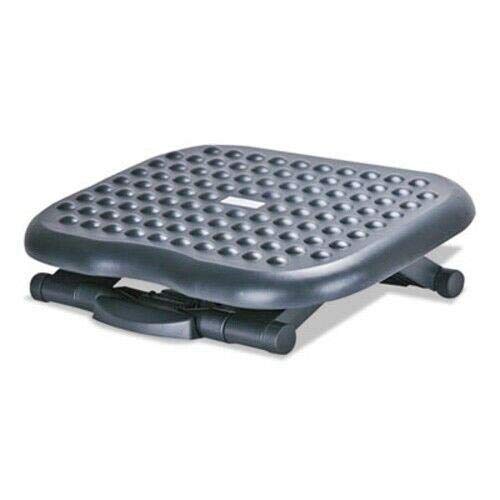 Ergonomic Adjustable Footrest for Office & Home - Black Under Desk Foot Support for Comfort & Relaxation - Perfect for Work, Gaming, and Long Sitting Sessions