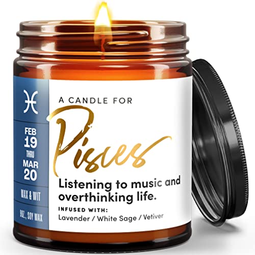 Pisces Candle
