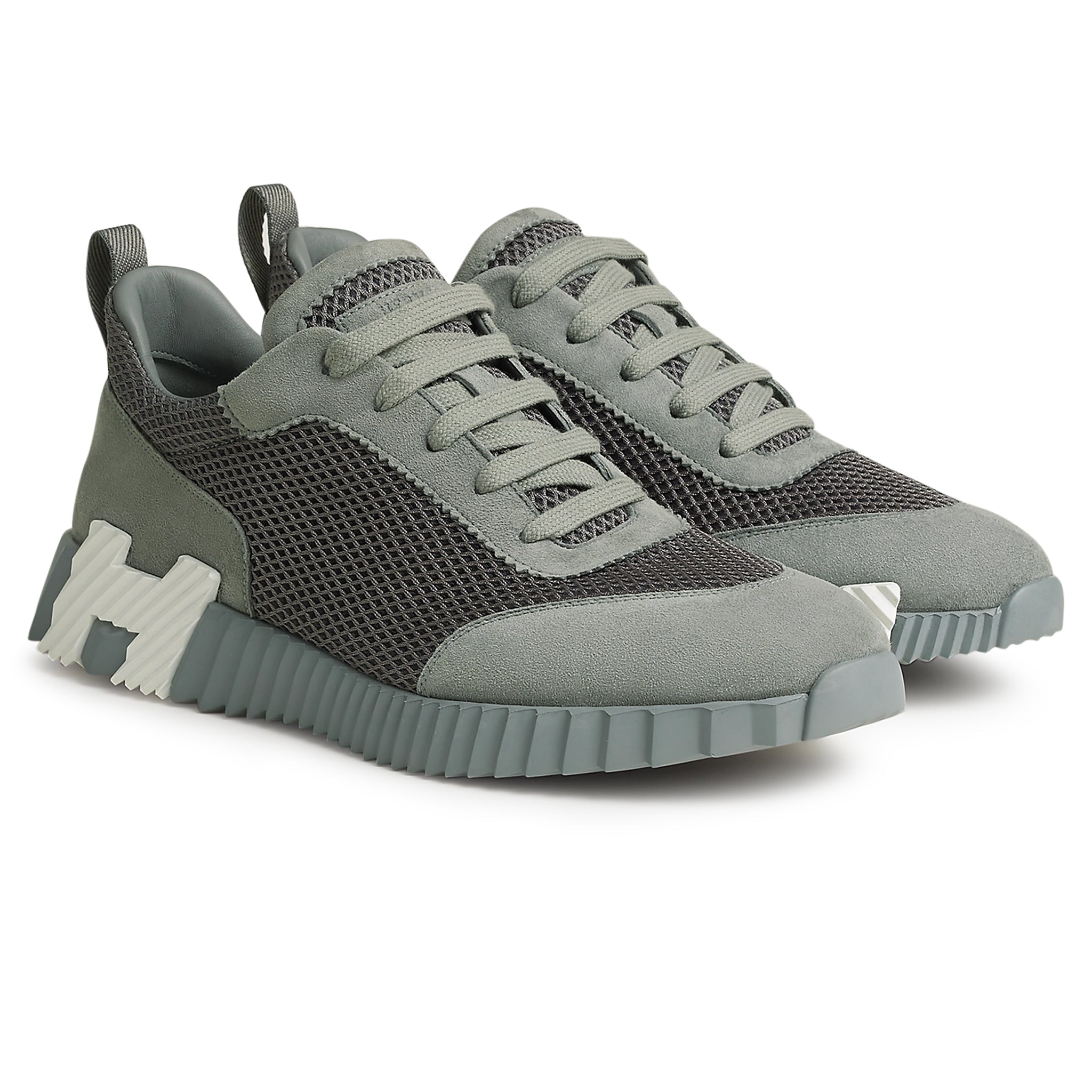 Hermès Paris Bouncing Sneaker - Grey Luxury Fashion Sneakers for Men & Women | Perfect for Casual Wear, Street Style & High-End Fashion
