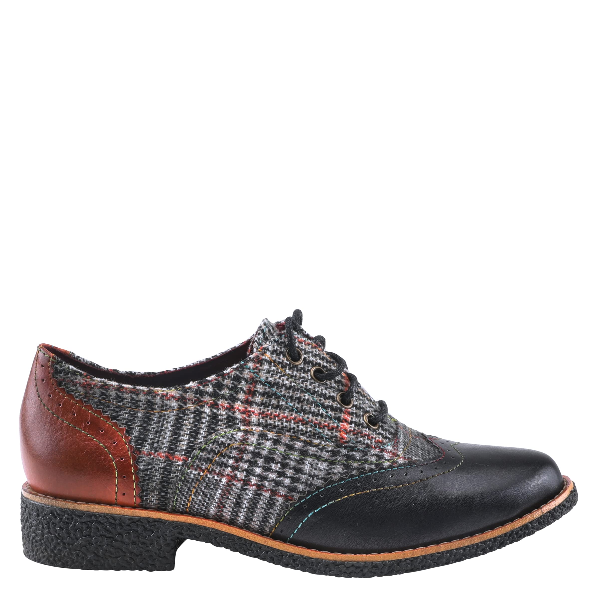 Spring Step L'Artiste Women's Muggiasti Oxford Flat Shoes - Comfortable & Stylish Casual Loafers for Work, Travel & Everyday Wear