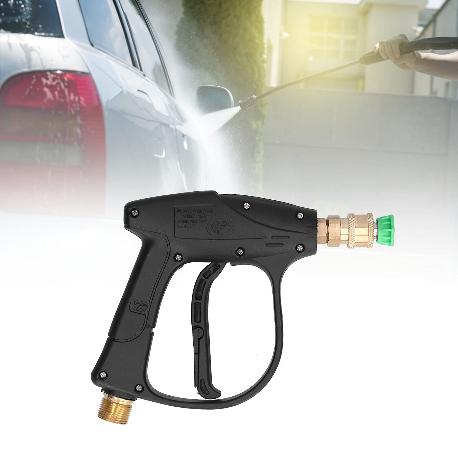 CHICIRIS High Pressure Car Wash Tool - Power Washer for Cars, Motorcycles & Siding - Perfect for Home, Garage & Outdoor Vehicle Cleaning