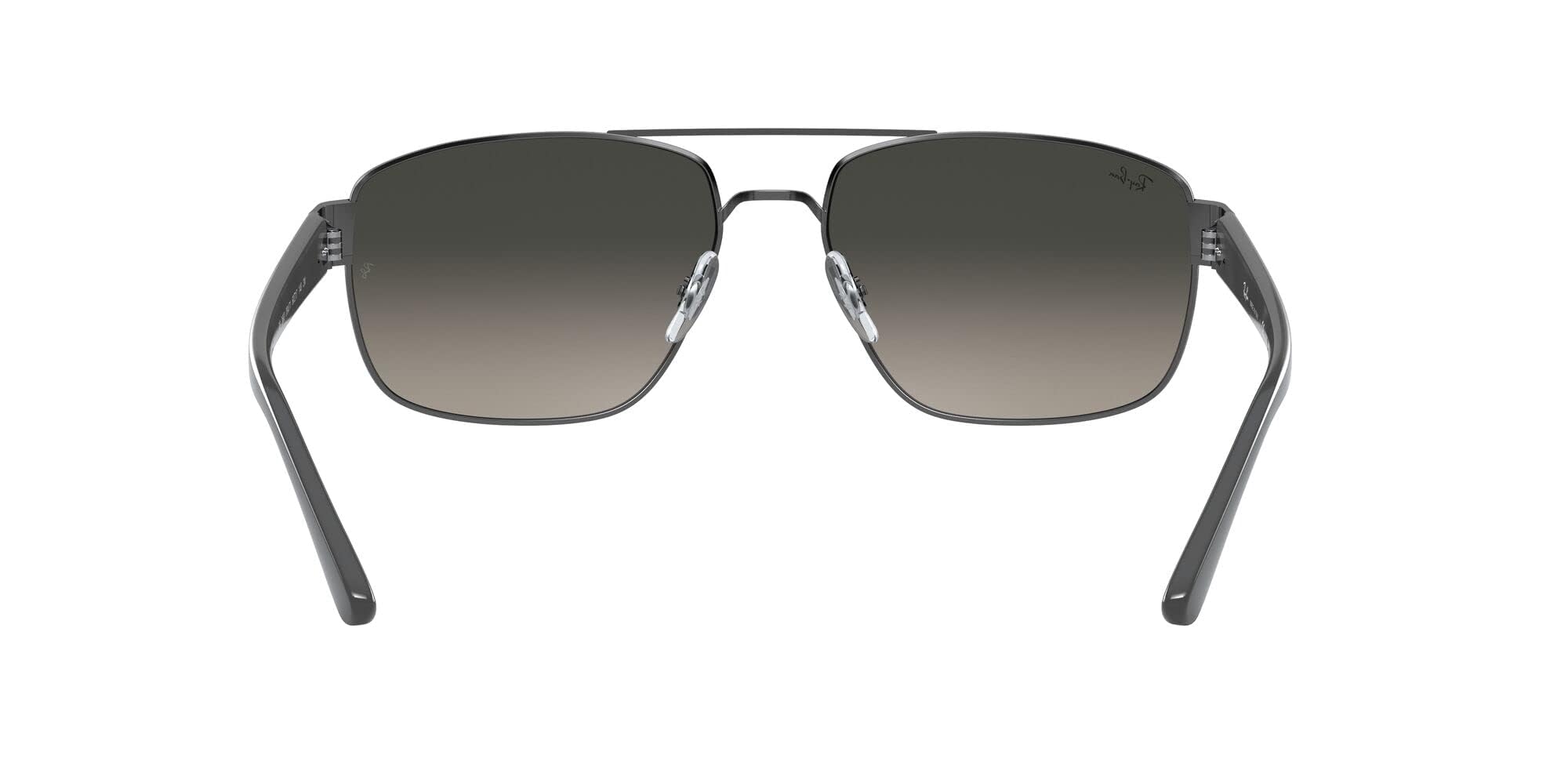 Ray-Ban RB3663 Metal Rectangular Polarized Sunglasses for Men & Women - UV Protection, Classic Aviator Style for Driving, Beach & Outdoor Activities