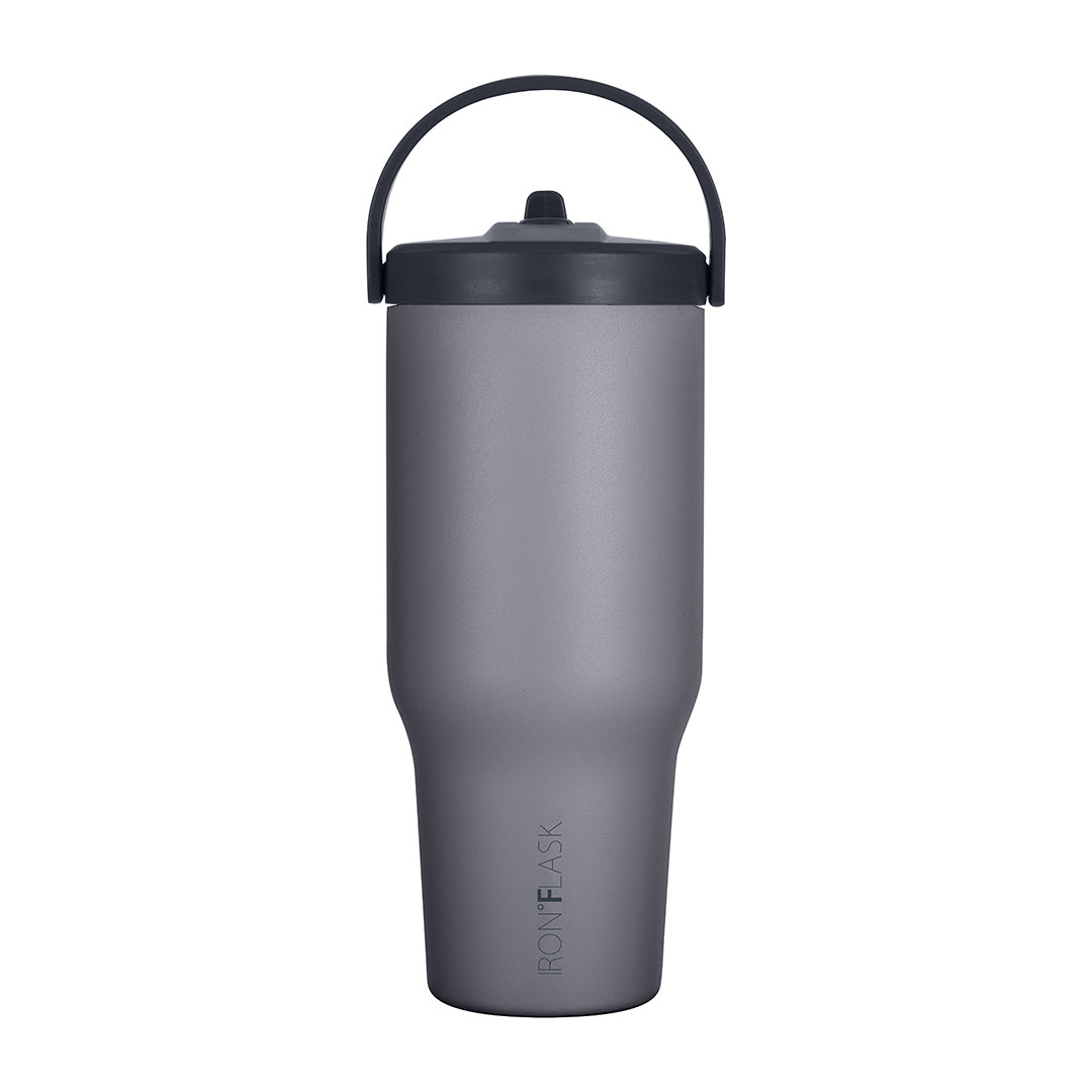 30 Oz Sidekick Insulated Stainless Steel Water Bottle with Straw Lid - Leakproof & Sweatproof - Keep Drinks Cold 24Hrs/Hot 12Hrs - Perfect for Gym, Hiking, Travel & Office Use