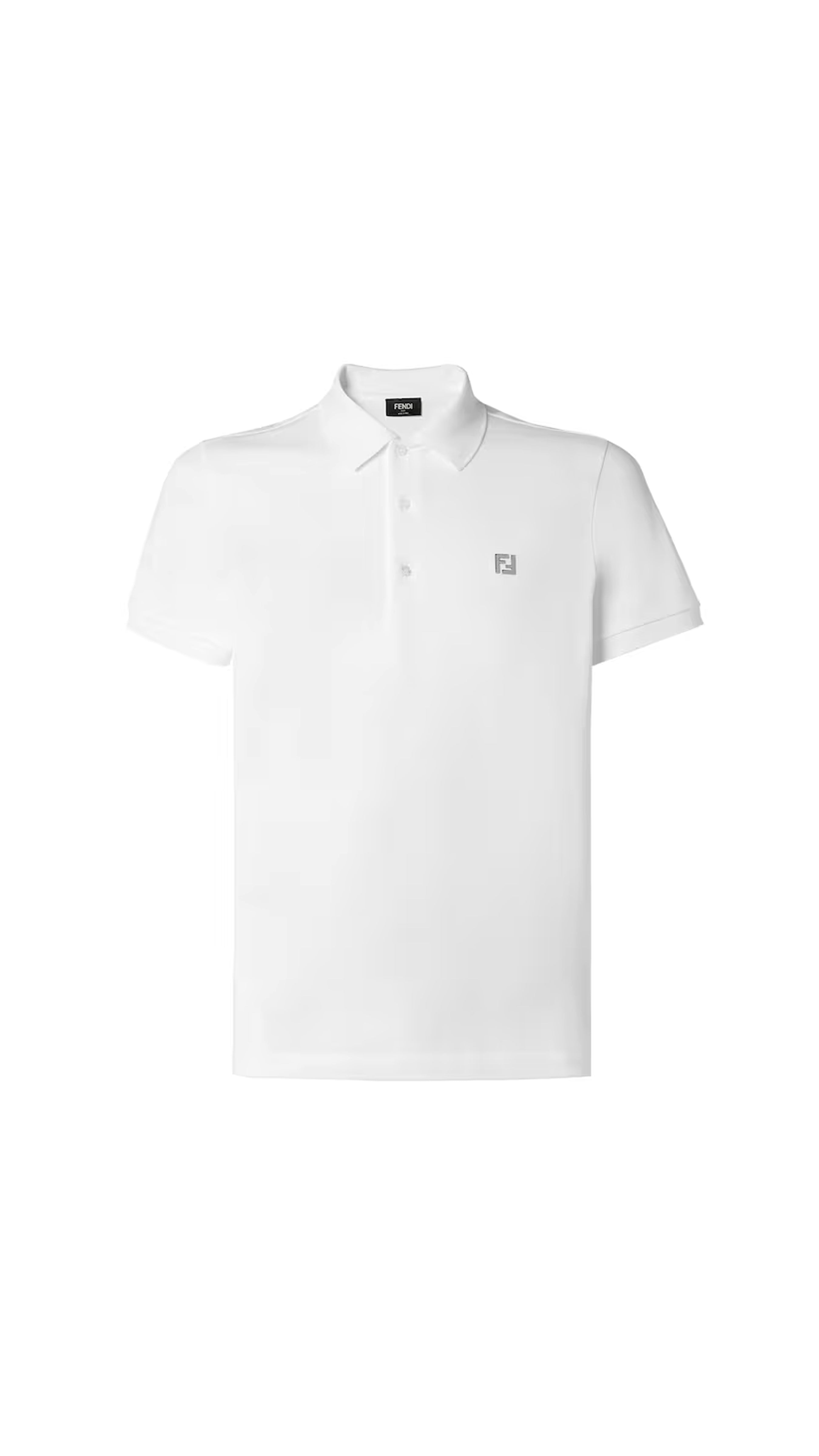 Men's White Piqué Polo Shirt - Breathable Cotton Short Sleeve Casual Top for Golf, Work & Summer Outfits