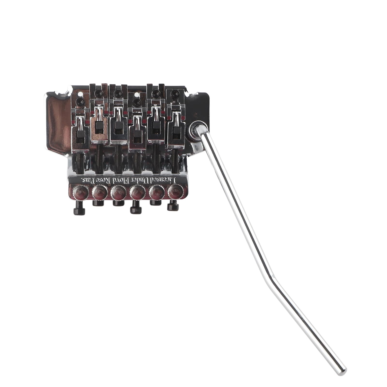 Premium Double Locking Tremolo Bridge System for ST Electric Guitar - Silver | Enhanced Tuning Stability & Sustain for Rock, Metal & Shredding Performances