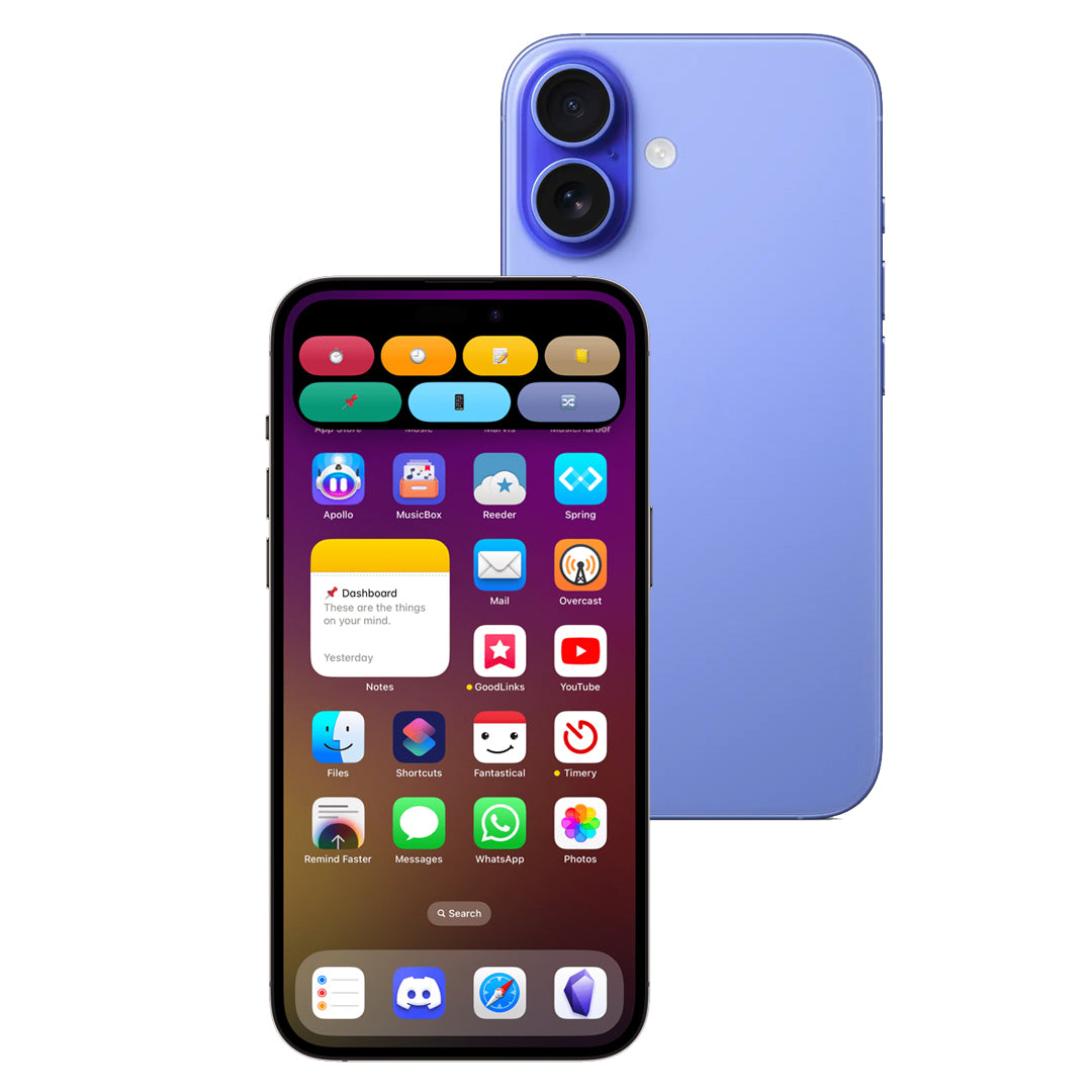 iPhone 16 256GB - Latest Apple Smartphone with 256GB Storage, 5G Support & Advanced Camera System - Perfect for Business, Travel & Daily Use