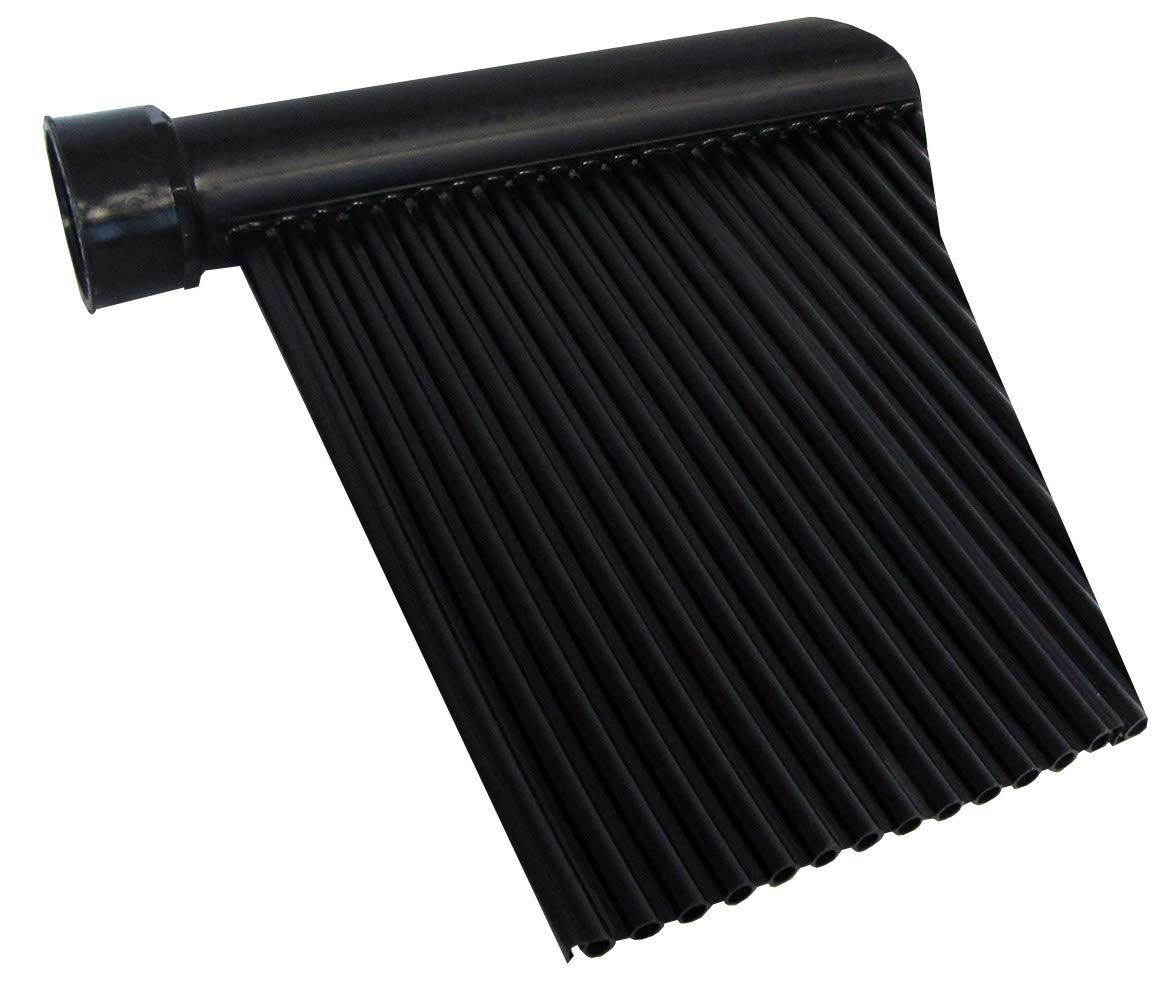 SunQuest Economy Solar Pool Heater Panel - 2ft x 10ft Collector with Hose Adapters | Solar Water Heater for Above Ground & Seasonal Pools | DIY Installation | UV Resistant | Perfect for Backyard, Inflatable & Temporary Pools