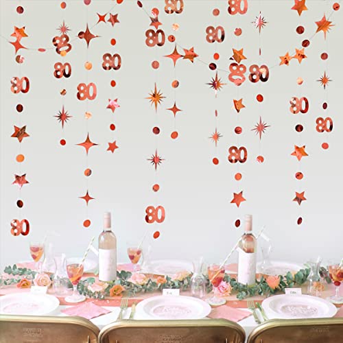 Rose Gold 80 Garland