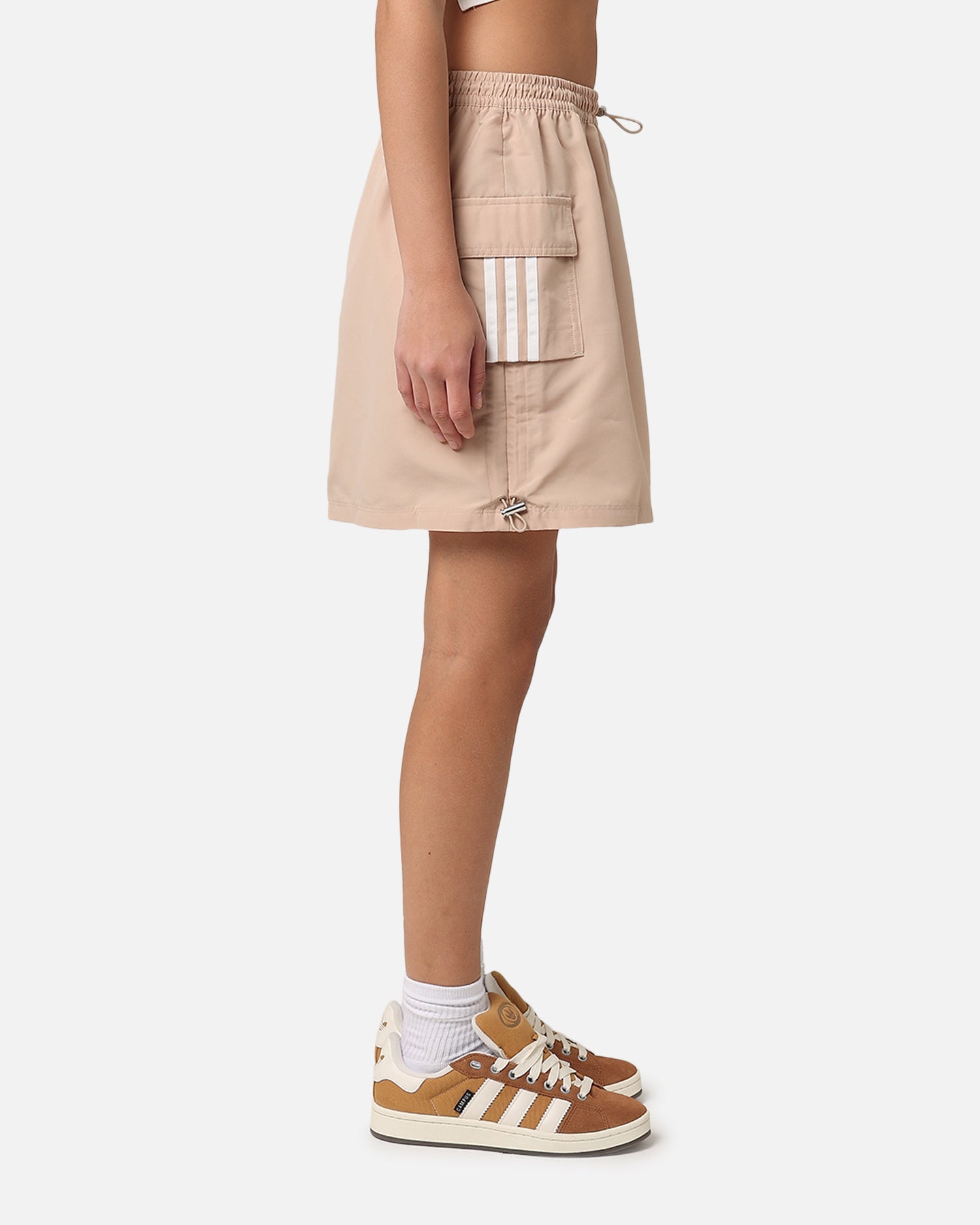 Adidas Women's Cargo Skirt in Magic Beige | Athletic Casual Skirt for Running, Hiking & Streetwear Fashion