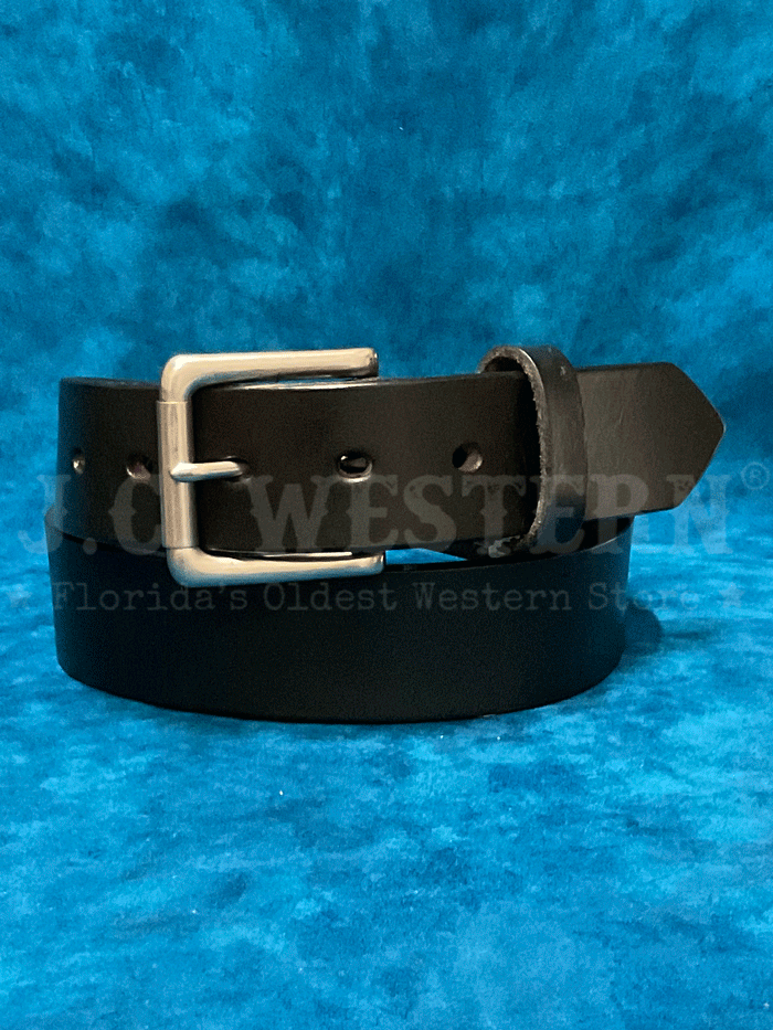 Durango Smooth Work Belt for Men - 200 18 Black - Durable Leather Belt for Work, Casual & Outdoor Activities