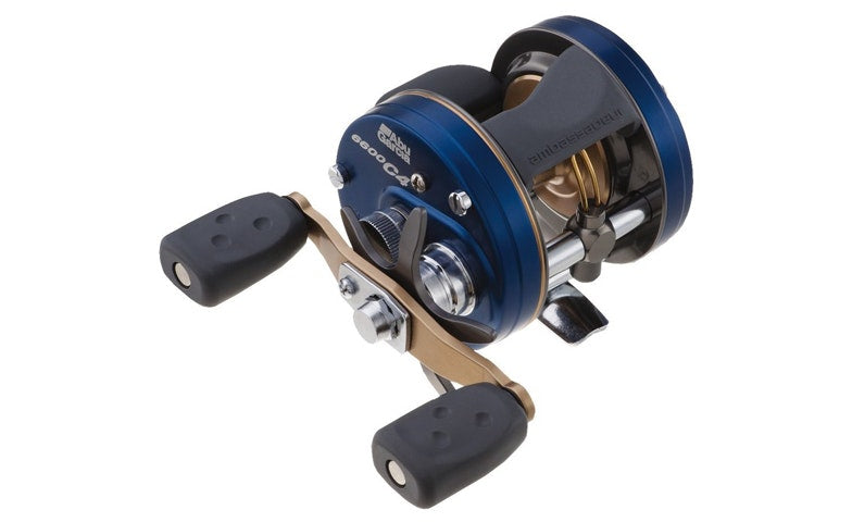 Abu Garcia Ambassadeur Classic C4 Baitcaster Reel - Premium Fishing Reel for Bass, Walleye & Saltwater - Perfect for Freshwater & Offshore Angling