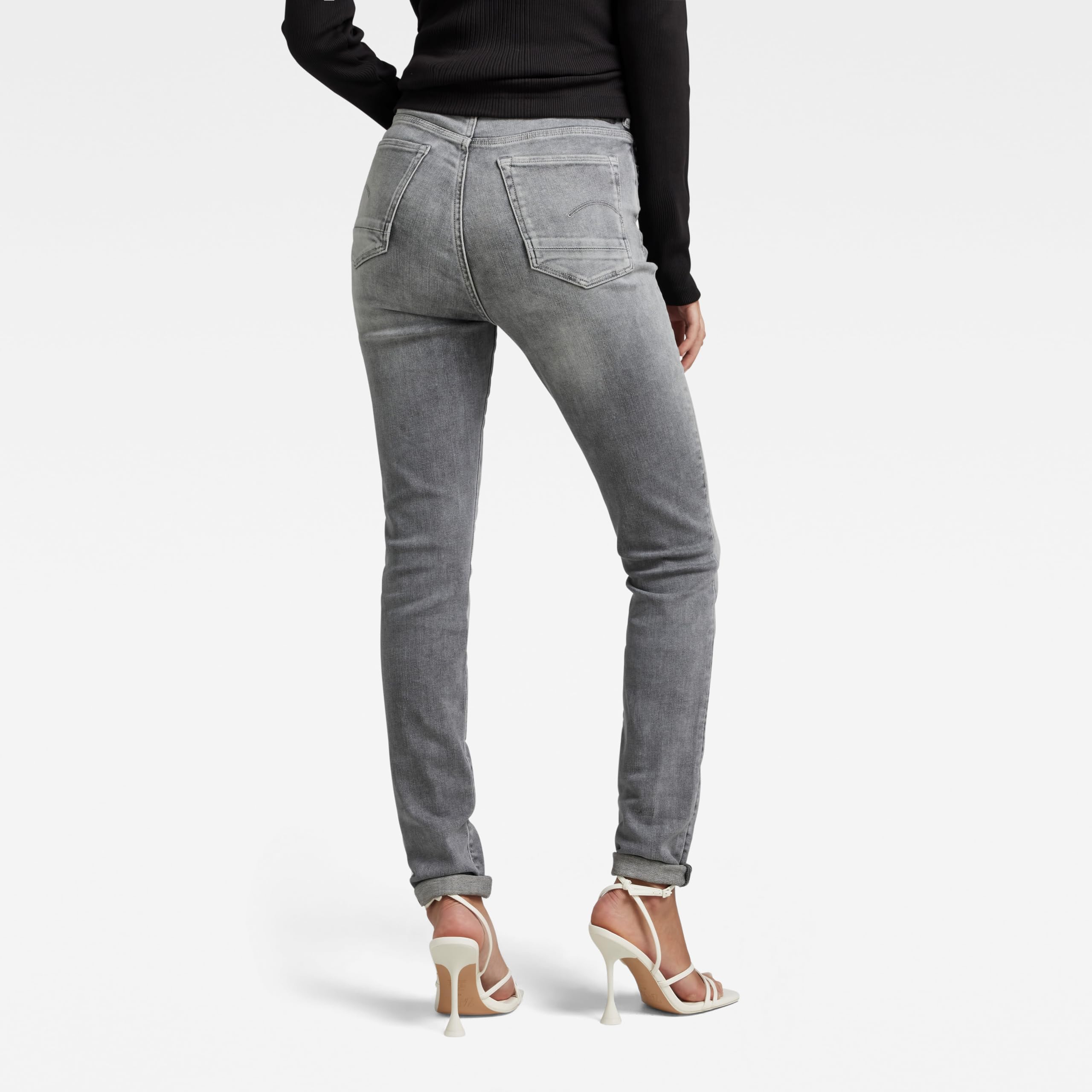 G-Star Raw Women's Kafey Ultra High Rise Skinny Fit Jeans - Stretch Denim Pants for Casual Wear & Night Out | Slimming Comfortable Fashion Jeans for Everyday Style
