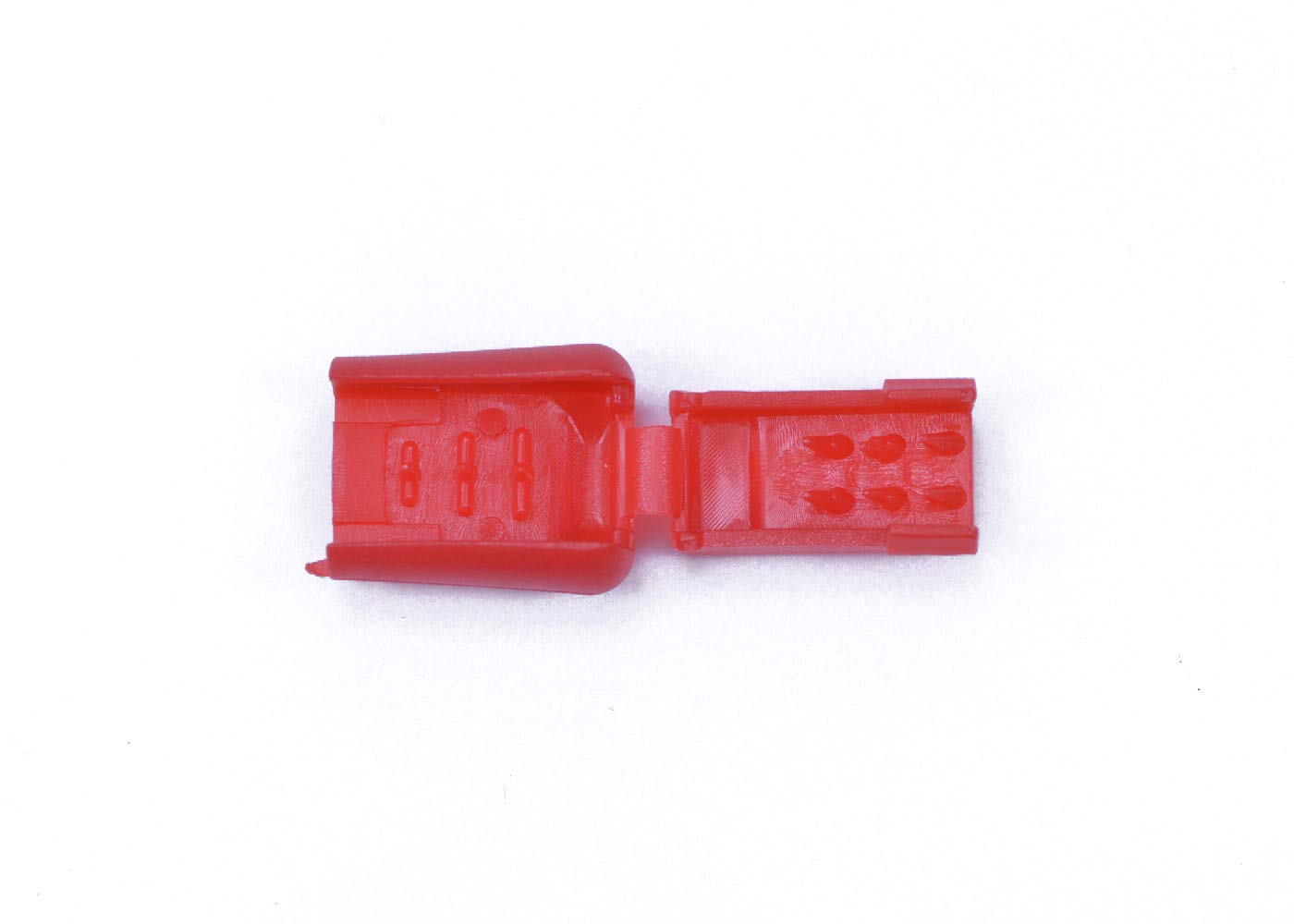 20 Pack Red Zipper Pulls for Paracord Bracelets & Backpacks - Durable Replacement Zipper Tabs for Outdoor Gear, Bags & DIY Crafts