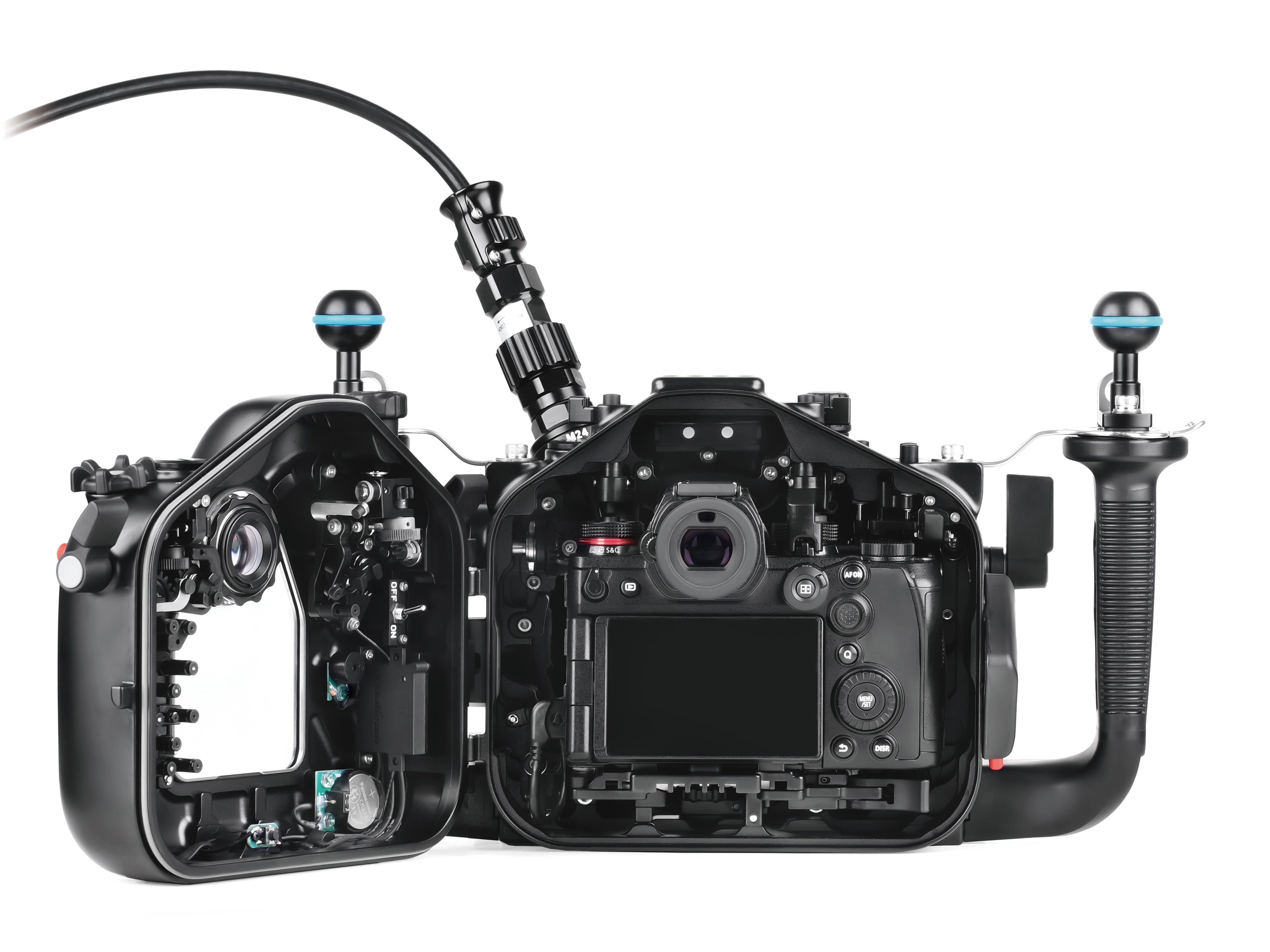 Panasonic Lumix S1R II / S1II / S1IIE Camera Housing - Waterproof Case for Underwater Photography & Videography - Perfect for Scuba Diving, Snorkeling & Beach Adventures